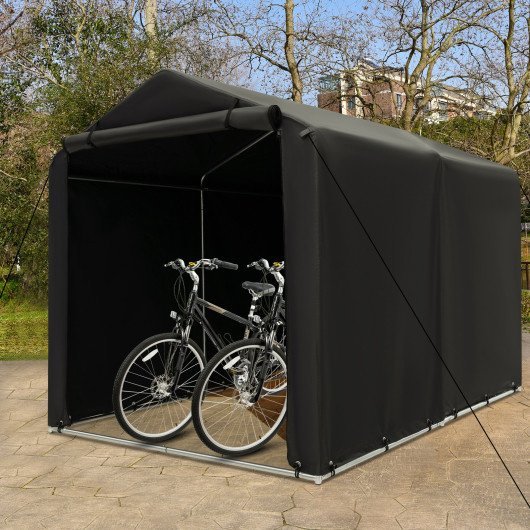 7 x 5.2FT Storage Shelter Outdoor Bike Tent with Waterproof